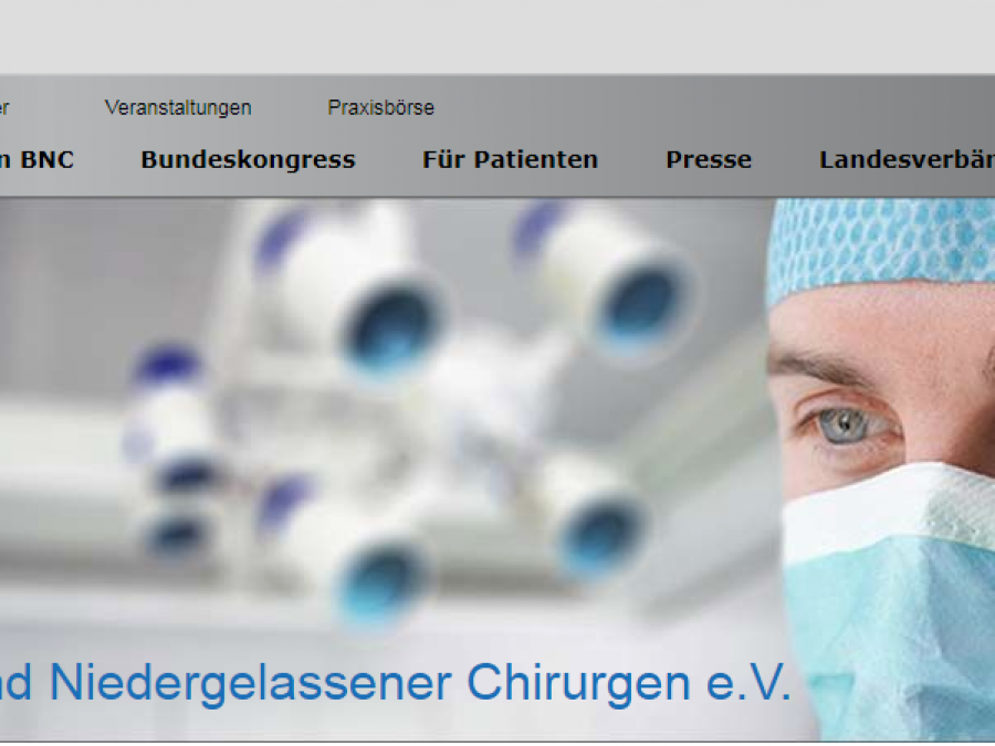 The trade union of practicing surgeons in Germany